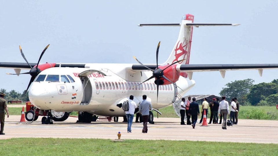 Regular flights from Mysuru to Kochi, Goa, Hyderabad resume Star of