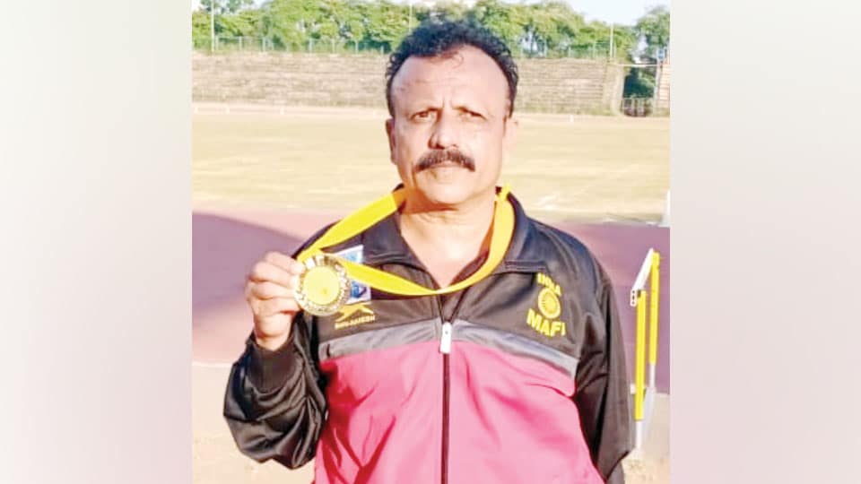 40th State Masters Athletic Meet 2019 Mysuru's Yogendra excels Star