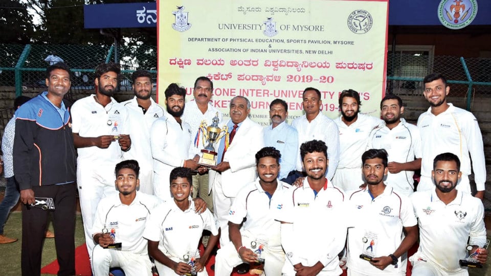 Hindustan IT&S wins South Zone Cricket title Star of Mysore