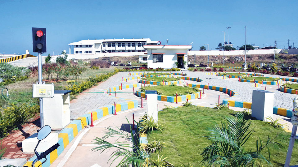 Automated Driving Track at RTO East operational Star of Mysore