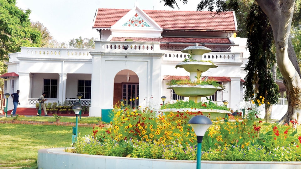 DC turns his Bungalow into a Nature’s Paradise Star of Mysore