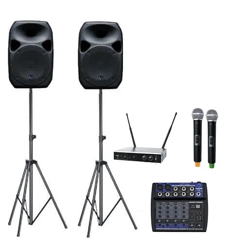 PA Sound Speaker Hire package (Double) Star Party Hire