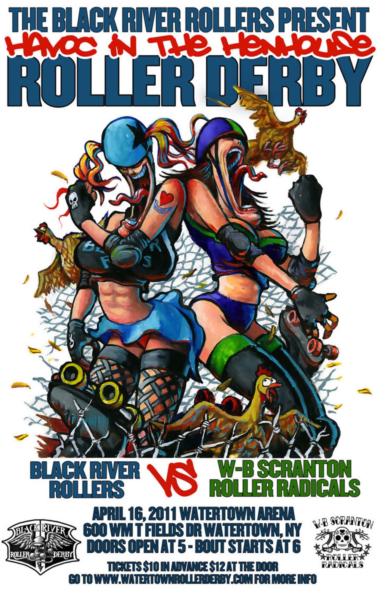 Greensboro Roller Derby and best of the best roller derby posters