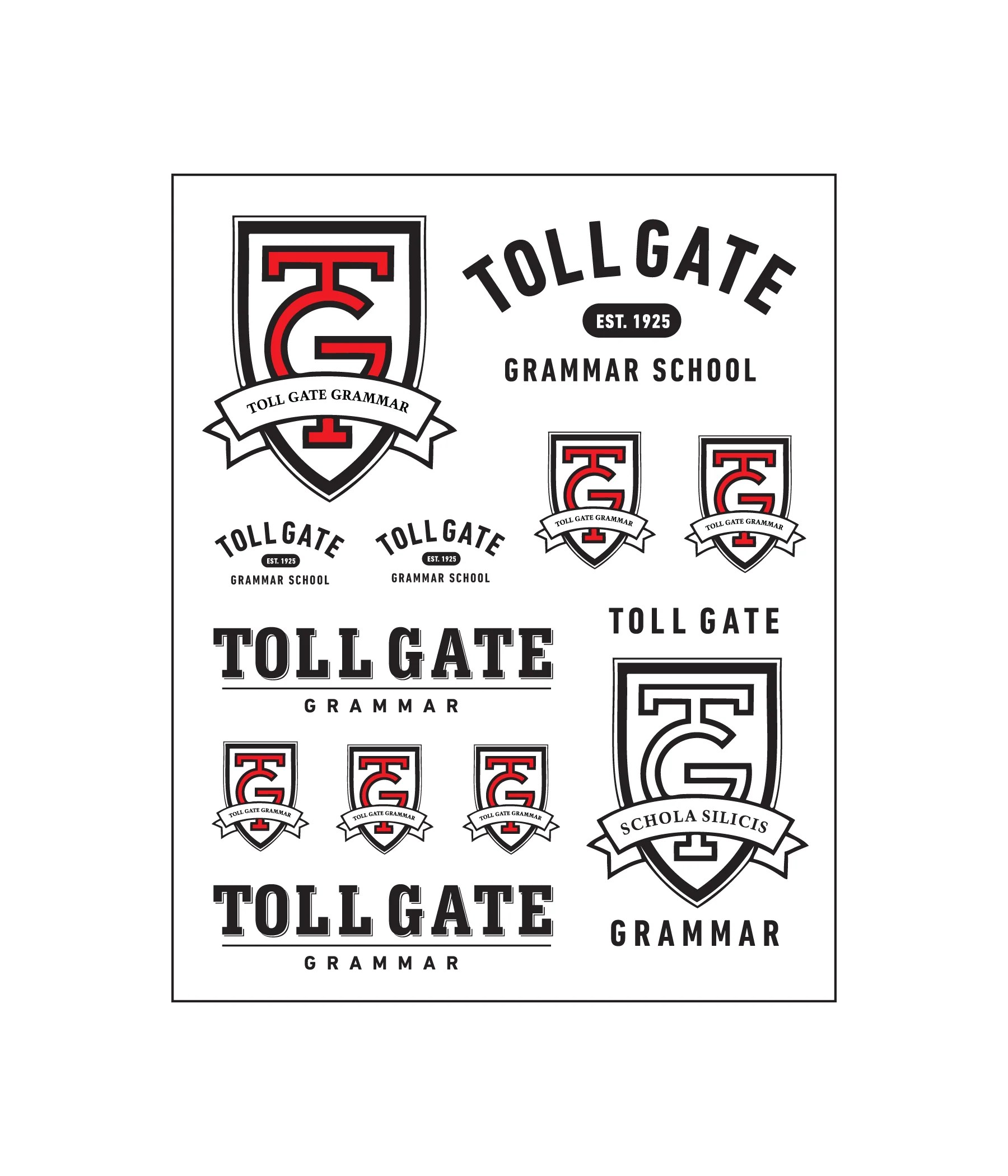 Toll Gate Sticker Sheet StarrDesign