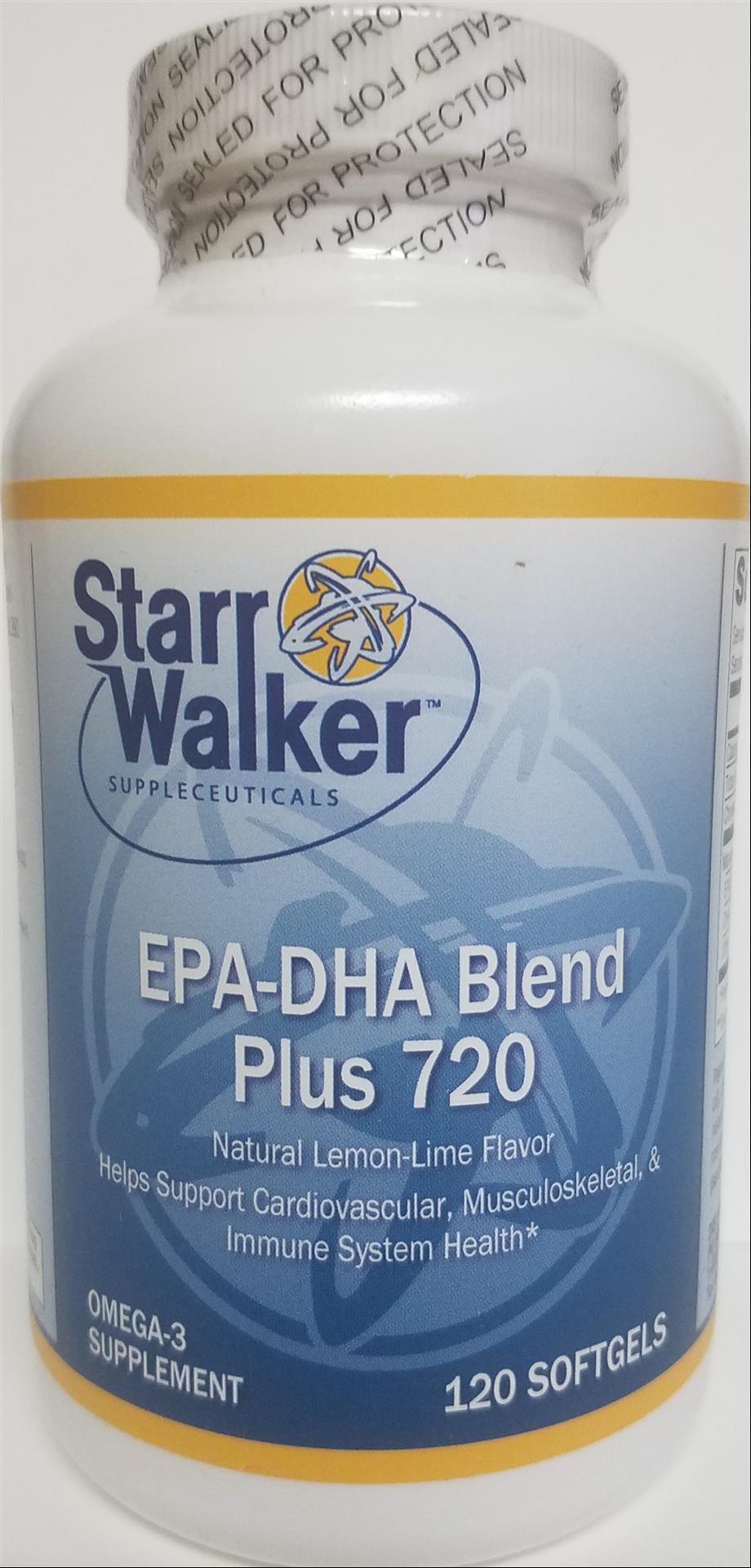 EPA/DHA Blend Plus 720 (120 Sftgel.) Starr Walker
