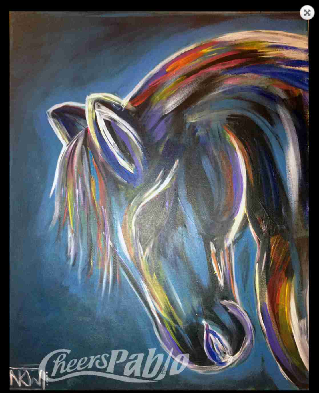 Mane Attraction Starry Night Studio