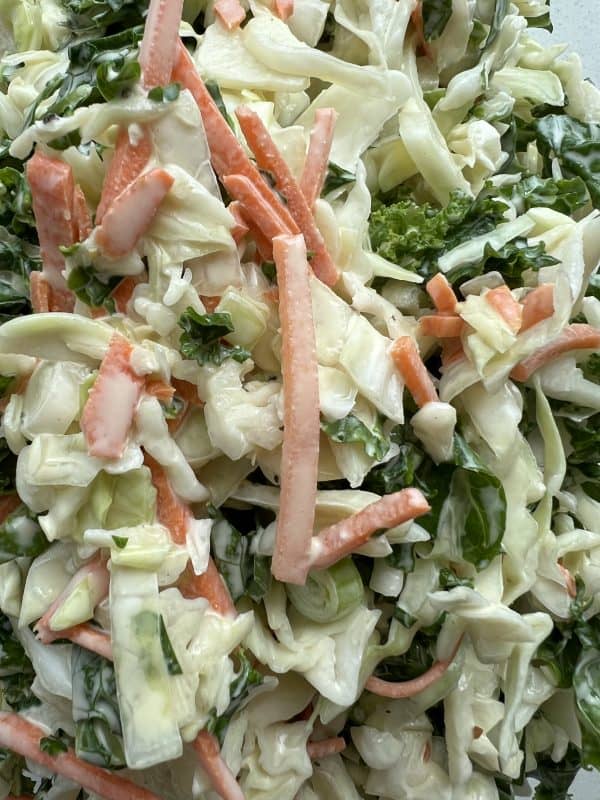 Paleo Kale Coleslaw STARSEED KITCHEN