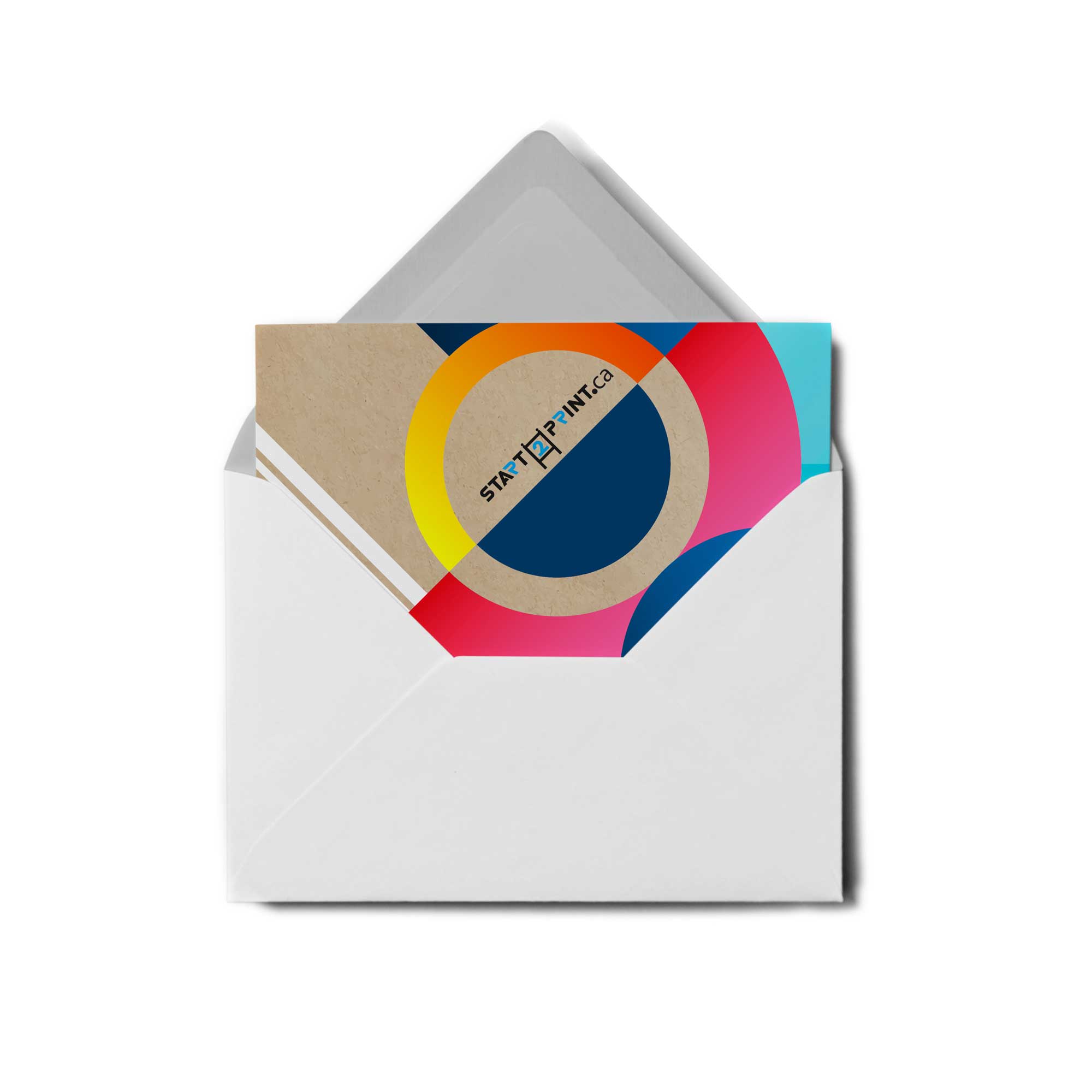 Kraft Paper Invitations Marketings Start2print.ca