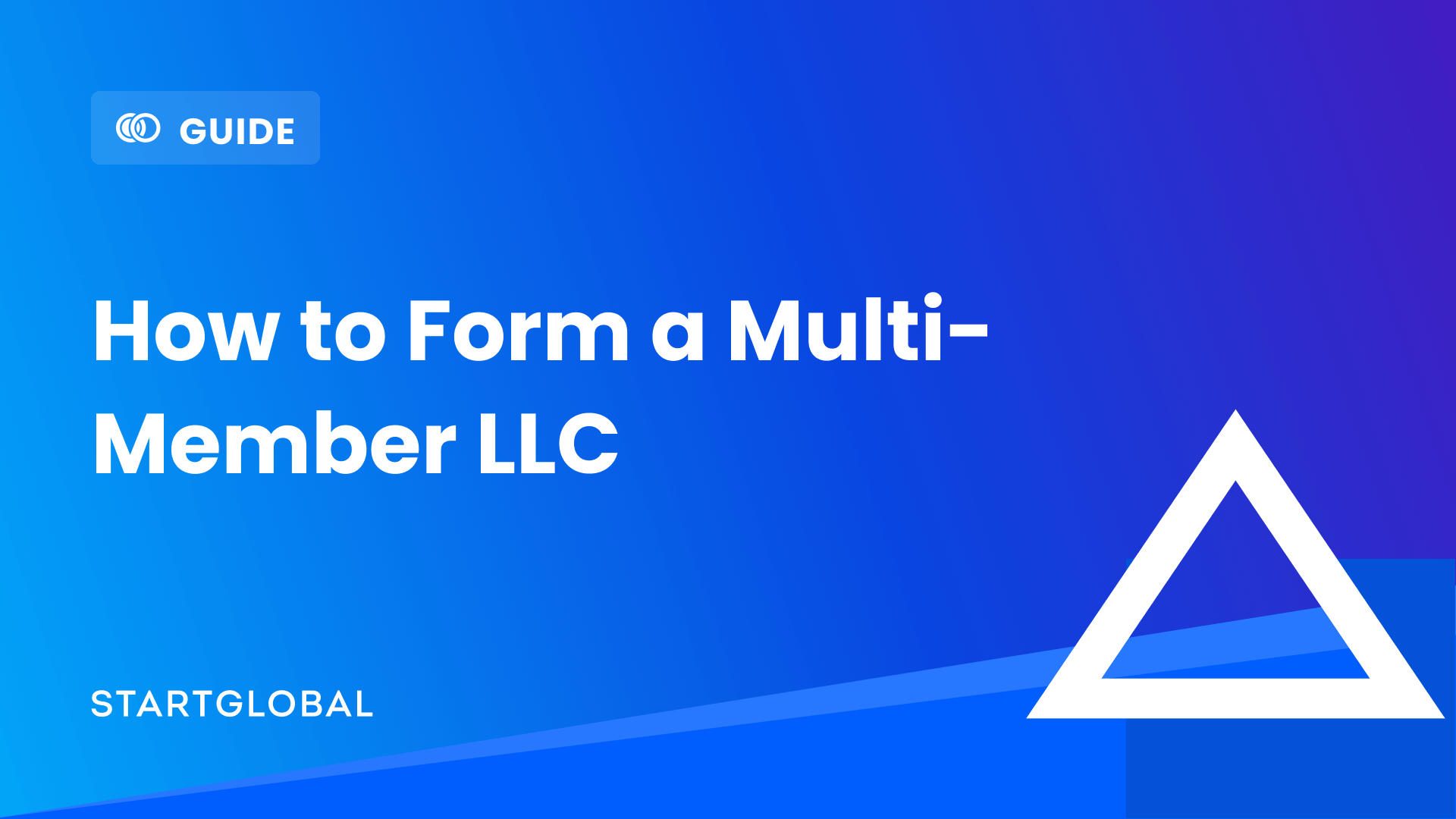 How To Form a MultiMember LLC StartGlobal