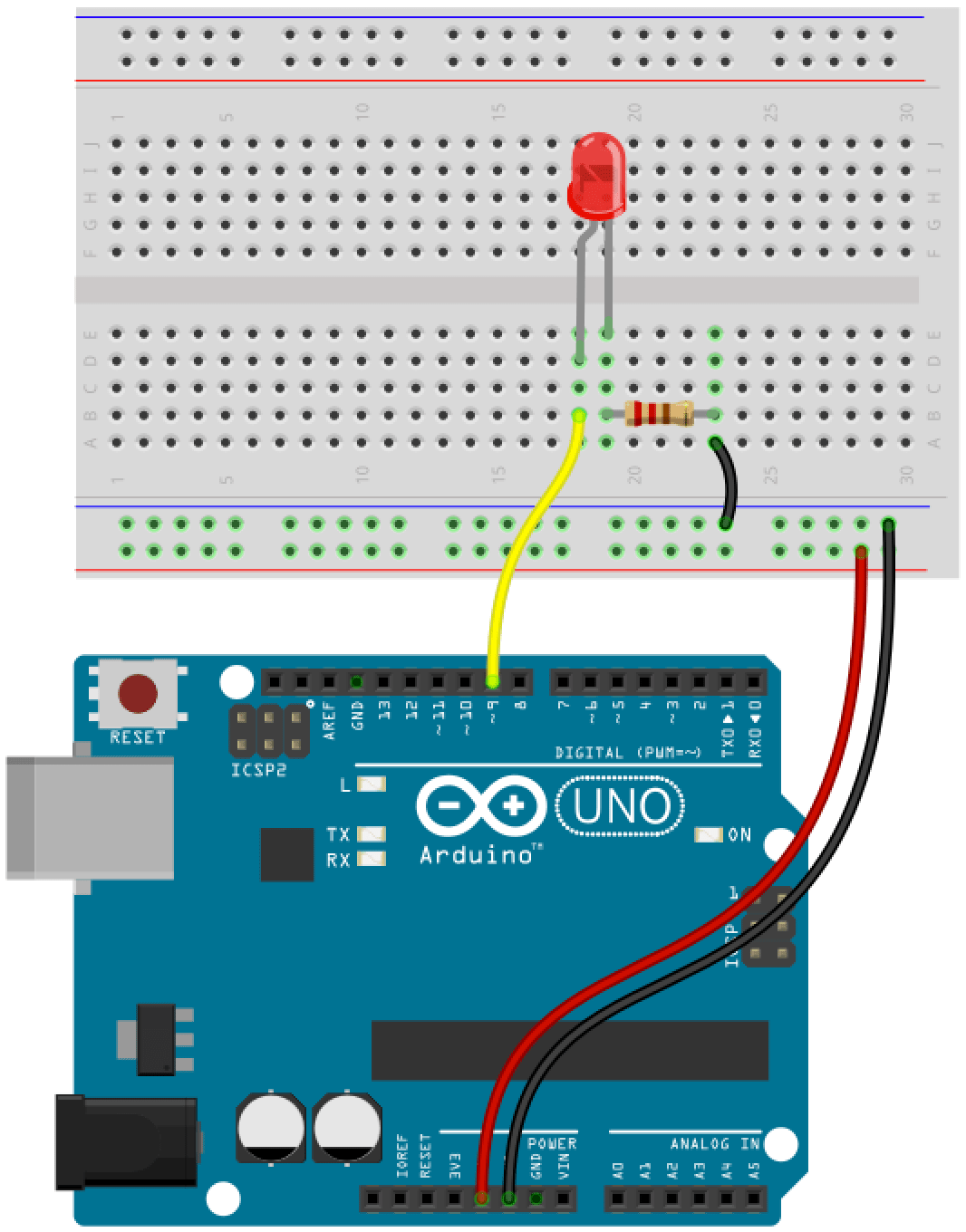 Lektion 11 Der Taster Start Hardware