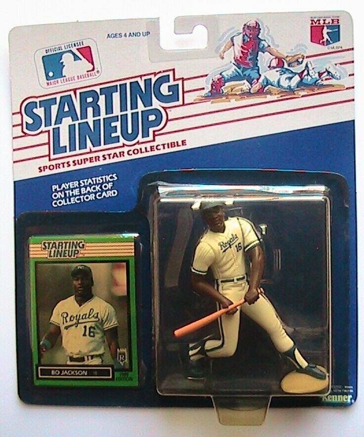 Bo Jackson 1989 MLB Baseball Starting Lineup Figures