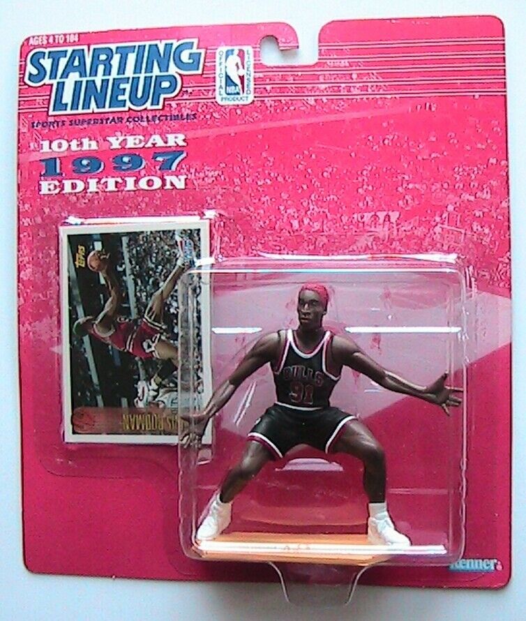 Dennis Rodman 1997 NBA Basketball Starting Lineup Figures