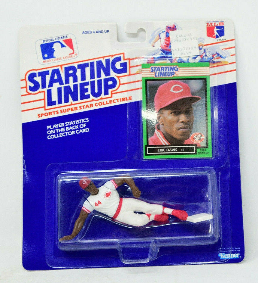 Eric Davis 1989 MLB Baseball Starting Lineup Figures