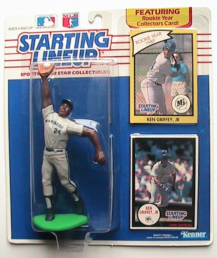 Ken Griffey Jr (Fielding) 1990 MLB Baseball Starting Lineup Figures