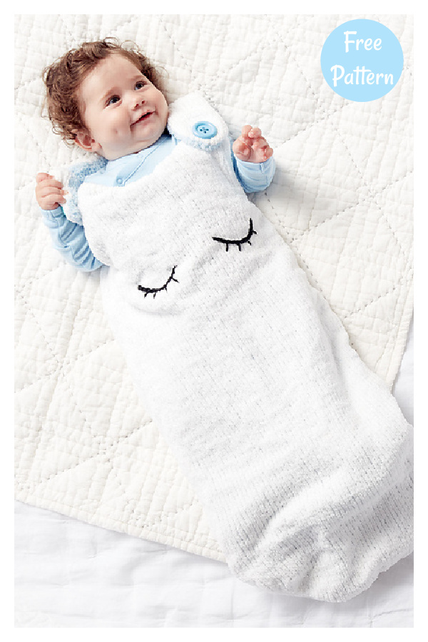 Baby Sleeping Bag Free Knitting Pattern