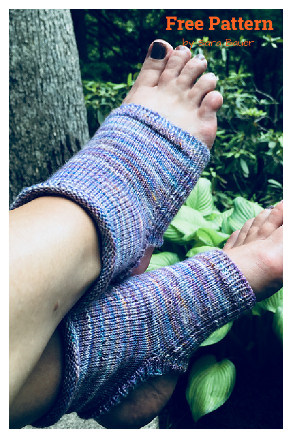 Asana Knitted Yoga Sock Pattern Expression Fiber Arts A Positive Twist