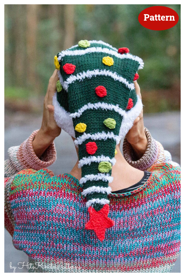 8 Christmas Tree Hat Knitting Patterns Page 2 of 2