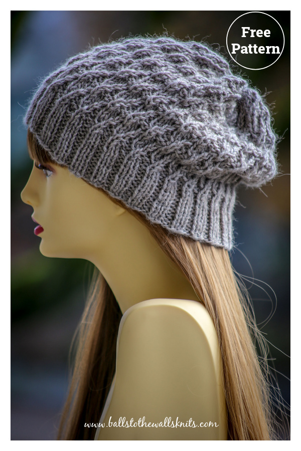 7 Simple Slouch Hat Free Knitting Pattern and Paid Page 2 of 2