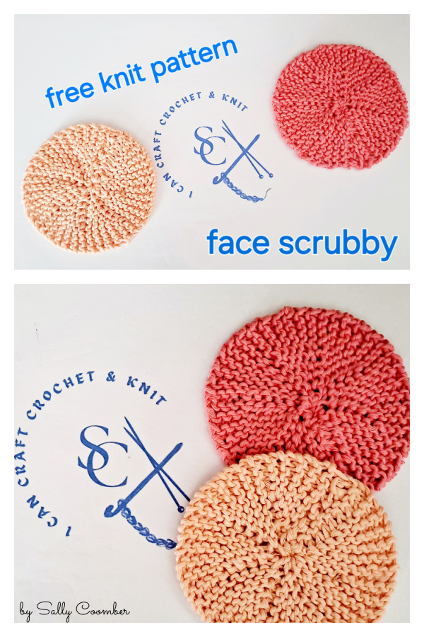 Face scrubby Free Knitting Pattern