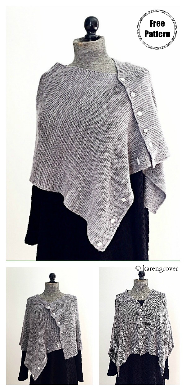 7 Convertible Wrap Free Knitting Pattern Page 2 of 2