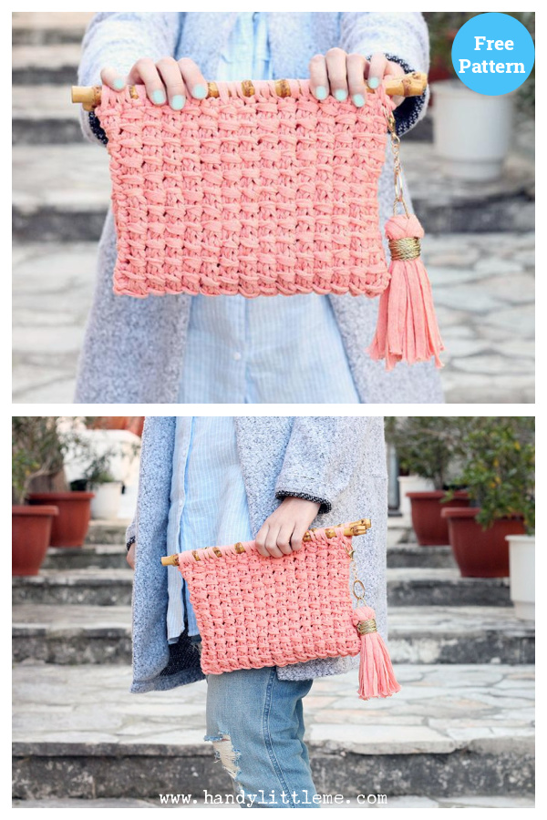 6 Lovely Clutch Bag Free Knitting Patterns Page 2 of 2