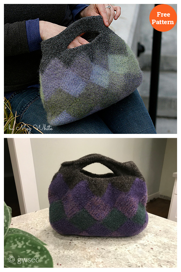 6 Lovely Clutch Bag Free Knitting Patterns Page 2 of 2