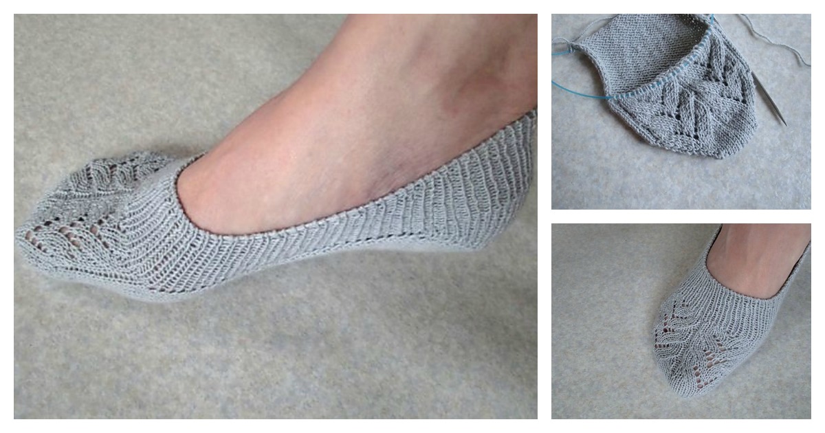No Show Socks Free Knitting Pattern