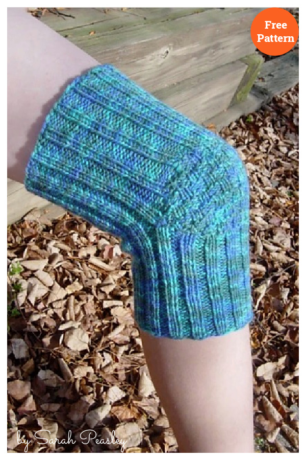 Knee Warmer Free Knitting Pattern