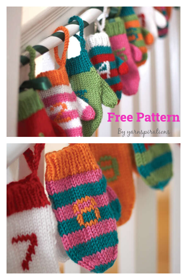 8 Advent Calendar Free Knitting Patterns Page 2 of 2