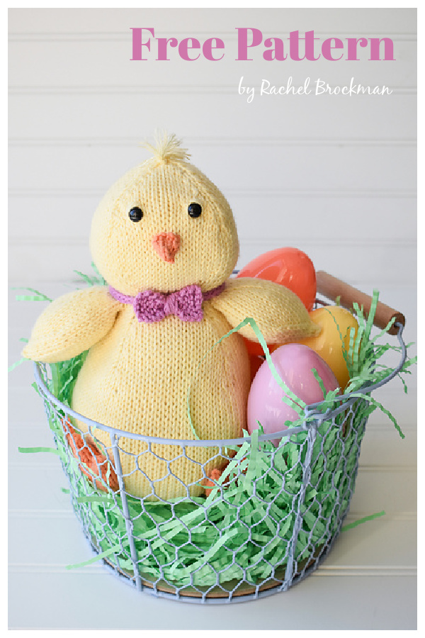 Easter Earl Adorable Chick Free Knitting Pattern
