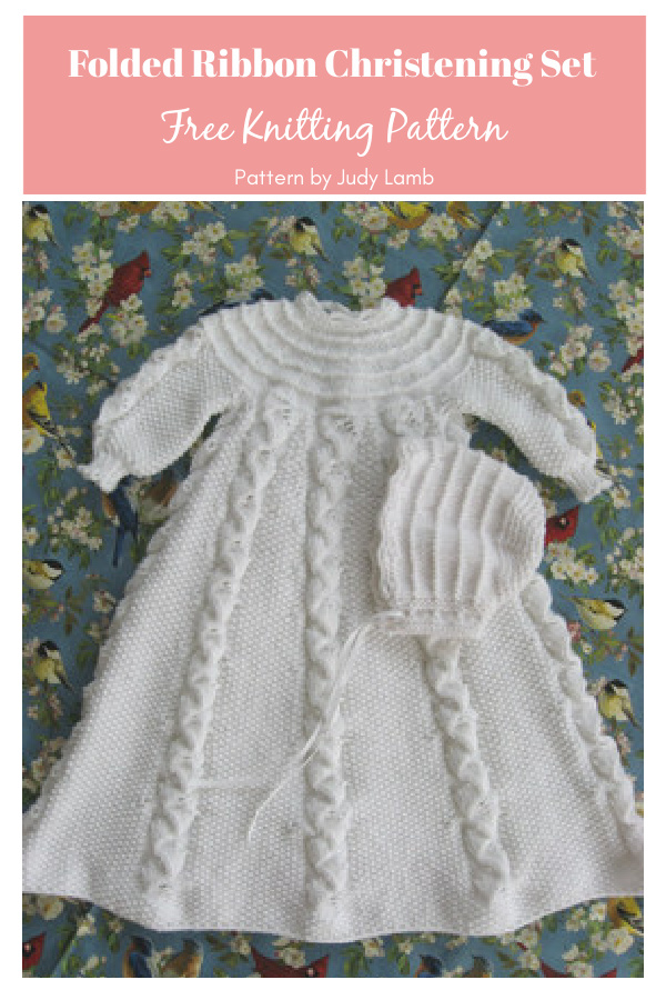 10+ Christening Gown Free Knitting Pattern Page 2 of 3