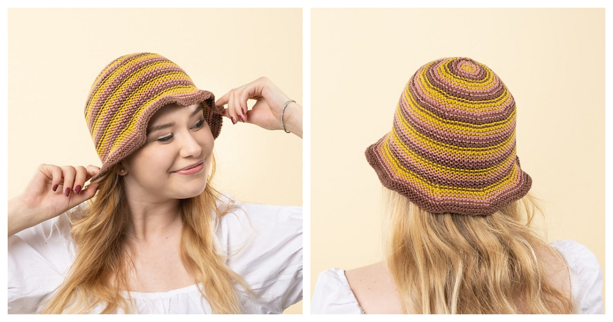 Sopka Bucket Hat Free Knitting Pattern