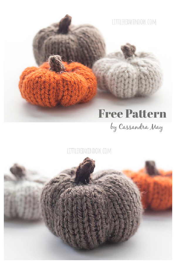 10+ Little Pumpkin Free Knitting Pattern and Paid