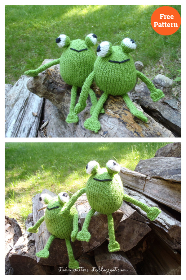 10+ Frog and Toad Amigurumi Knitting Patterns Page 3 of 3