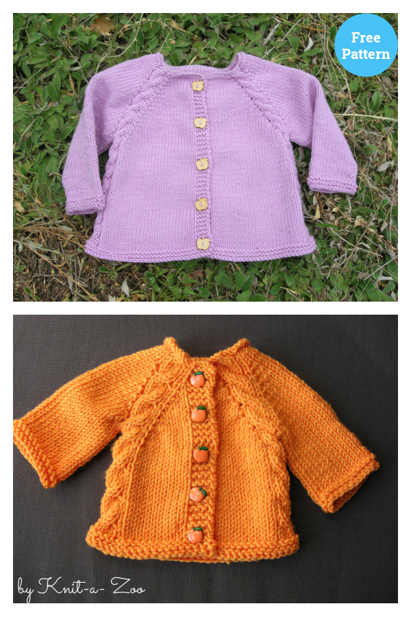 10 Baby Cardigan Free Knitting Pattern Page 2 of 2