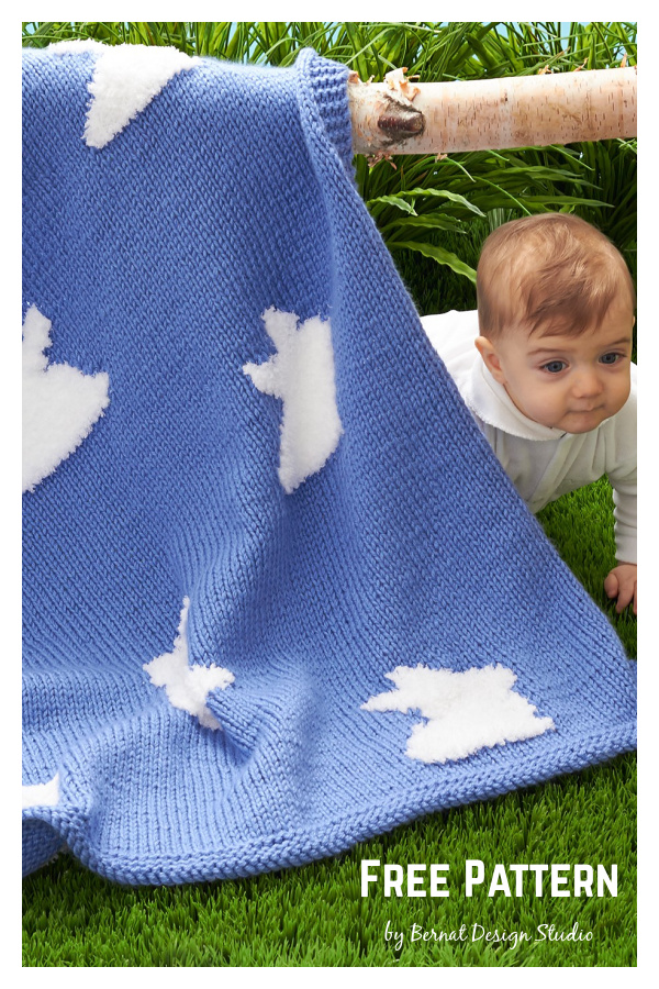 7 Bunny Baby Blanket Knitting Patterns