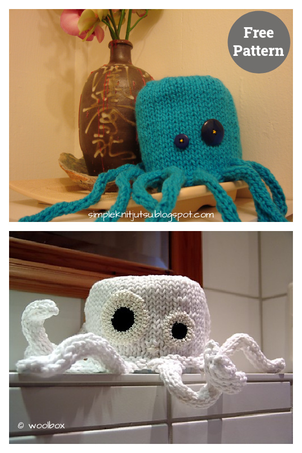 6 Toilet Paper Roll Cover Knitting Patterns