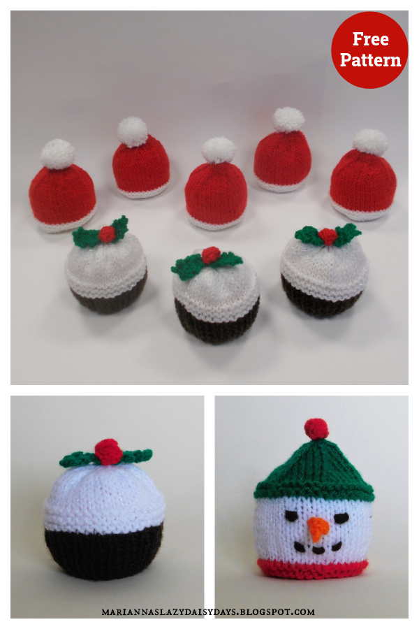 7 Christmas Chocolate Orange Cosy Knitting Patterns