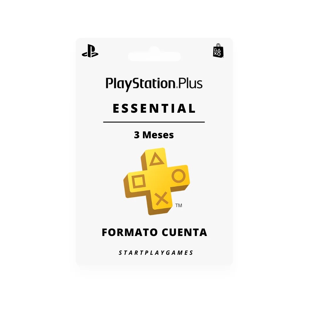 PS PLUS ESSENTIAL 3 MESES PS4&PS5 (FORMATO CUENTA) Start Play Games