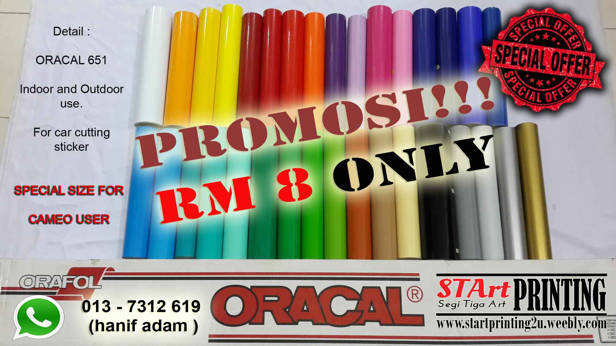 ORACAL 651 Decal