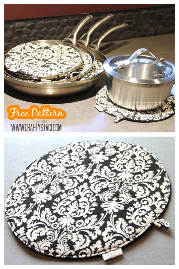 Pan Protector and Hot Pad Free Sewing Pattern