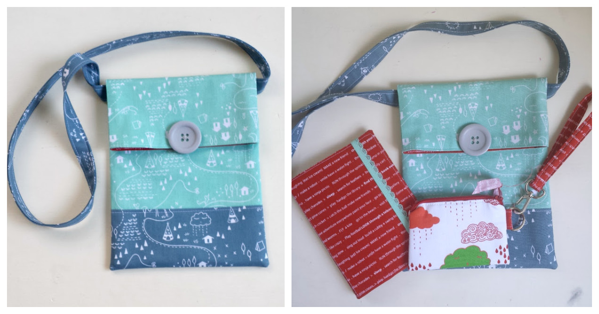 Simple Sling Bag Free Sewing Pattern