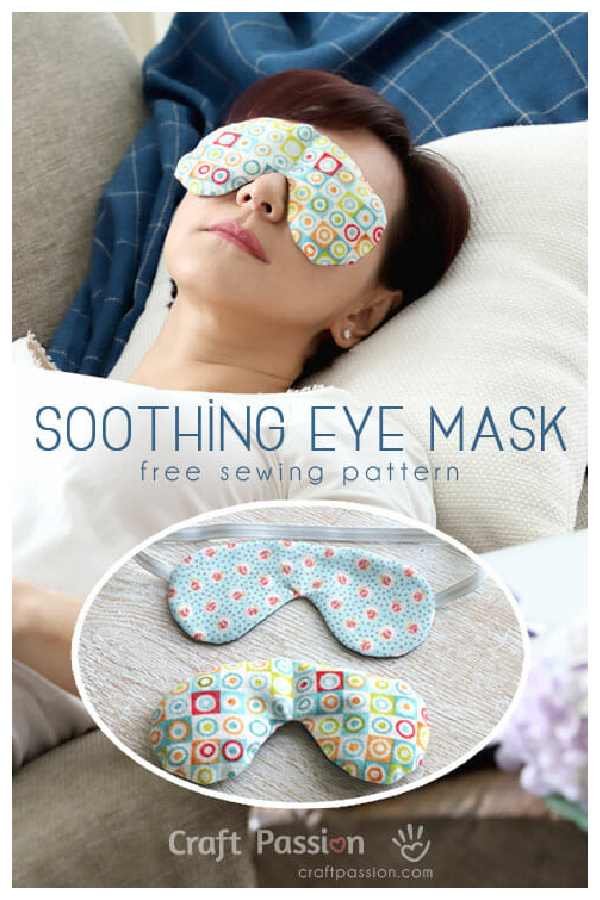 Soothing Eye Mask Free Sewing Pattern