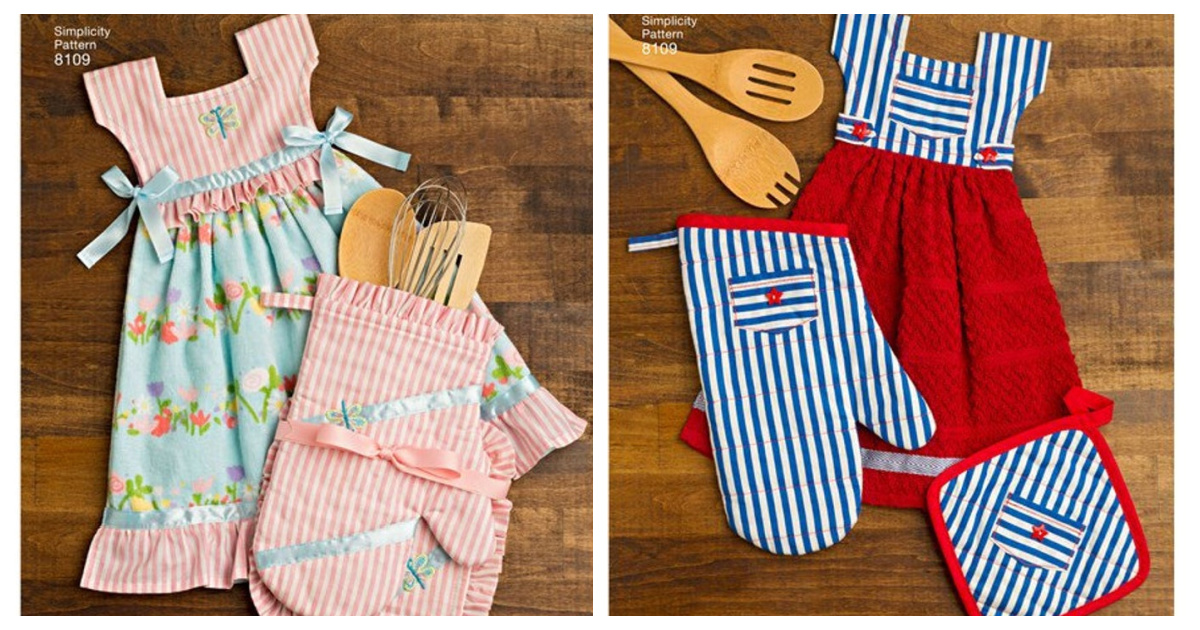 Kitchen Towel Dress Sewing Patterns