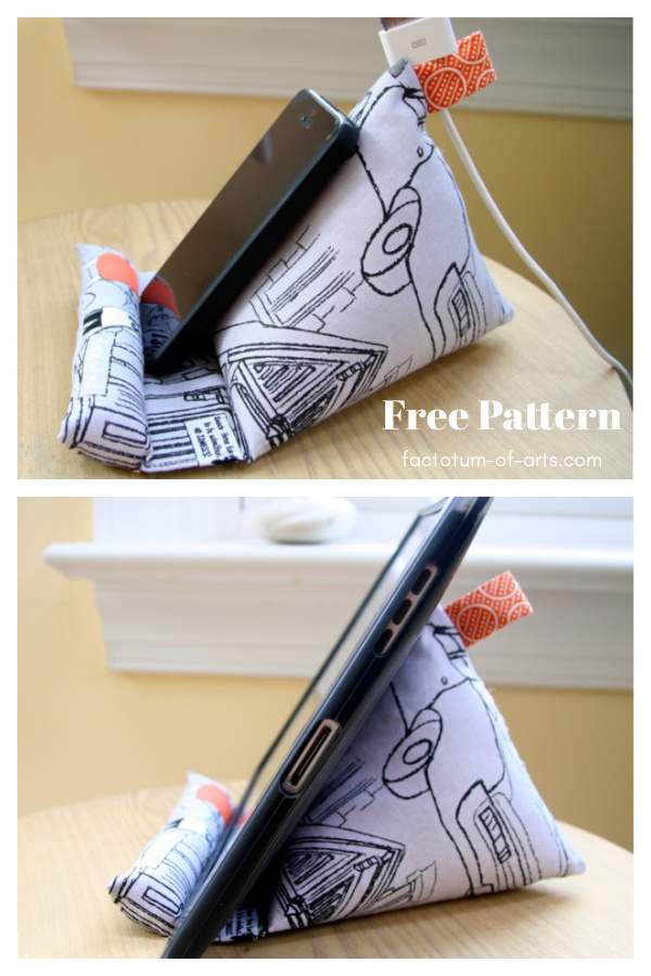 iPhone / iPad Stand Free Sewing Pattern