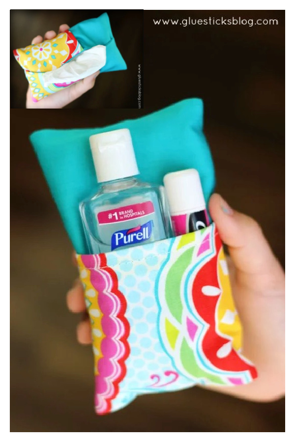 Double Sided Tissue Holder Free Sewing Pattern