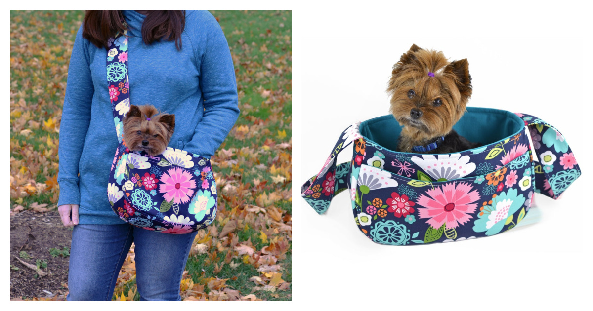 Sammy Bag Dog Sling Sewing Pattern