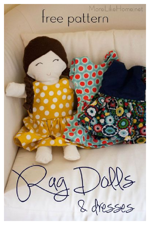 Rag Doll Free Sewing Pattern