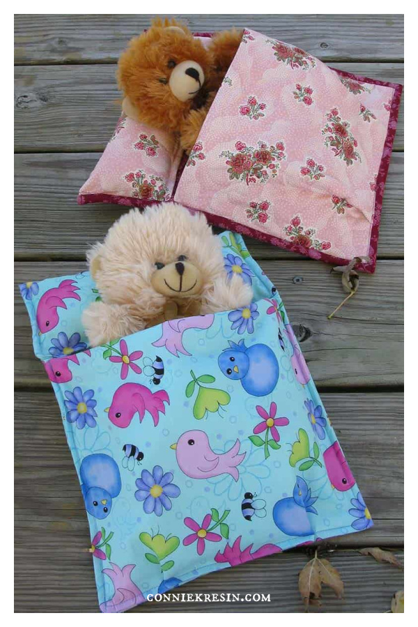 Sleeping Bag Free Sewing Pattern