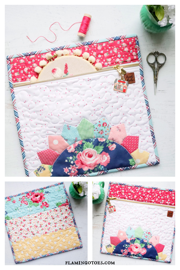 Large Dresden Project Bag Free Sewing Pattern